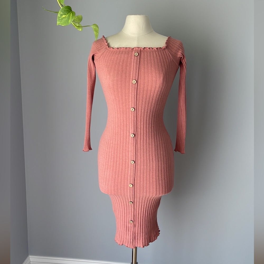 Fashionnova Jacklyn Off Shoulder Mini Dress size S - Picture 10 of 11